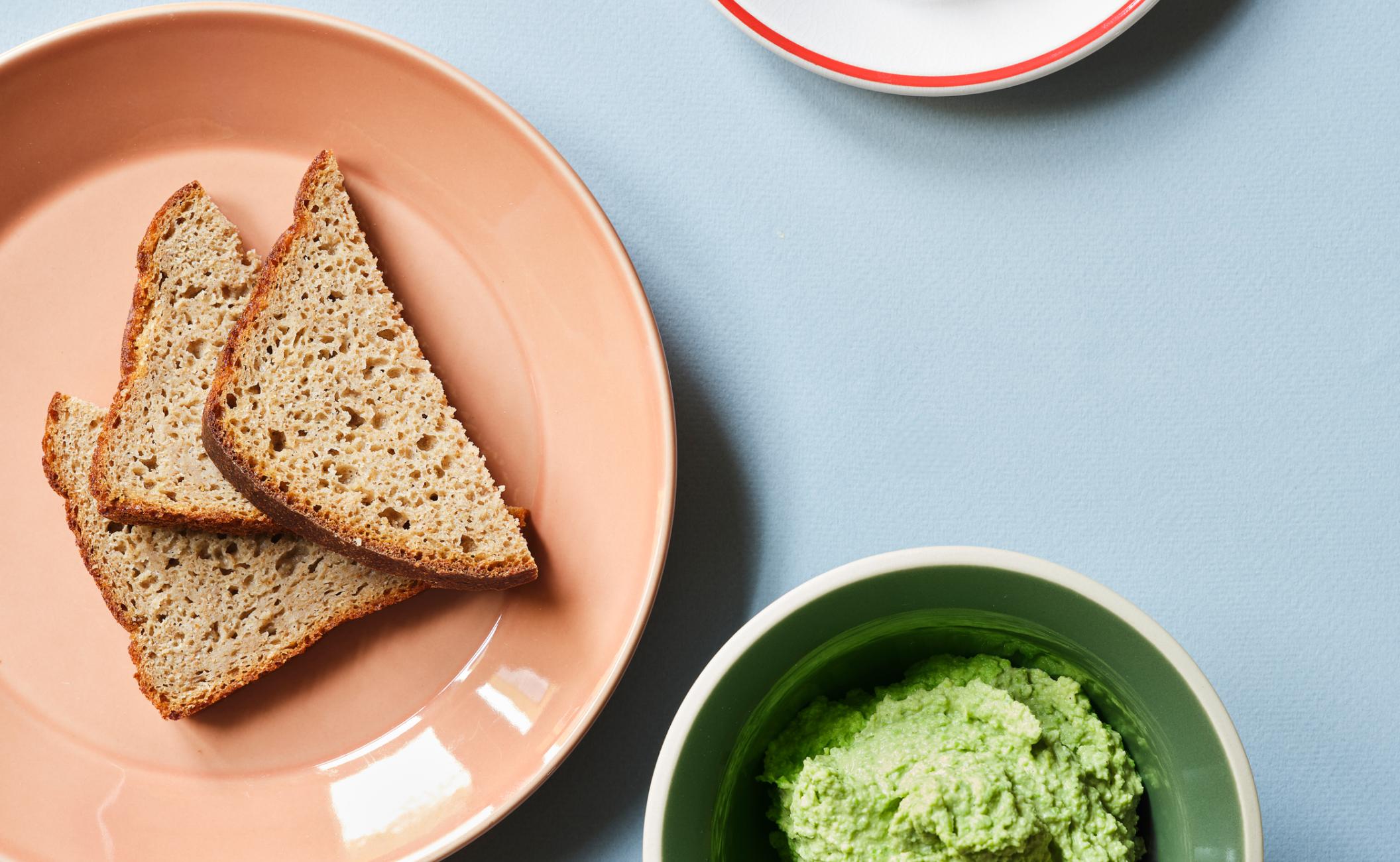Grøn ærtehummus