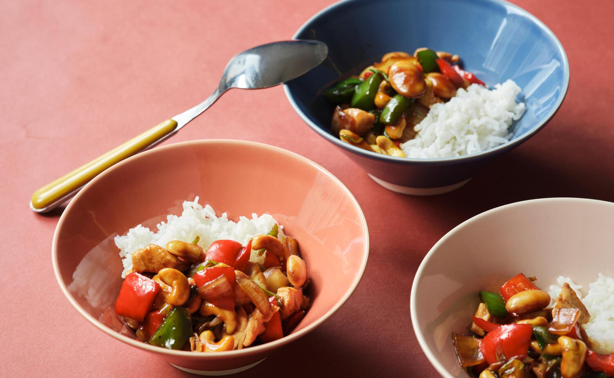 Thai chicken cashew
