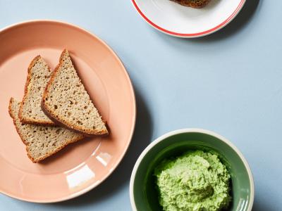 Grøn ærtehummus